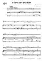 Choral et Variations Bass Trombone scores gallery preview page 4
