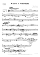 Choral et Variations Choir scores gallery preview page 3