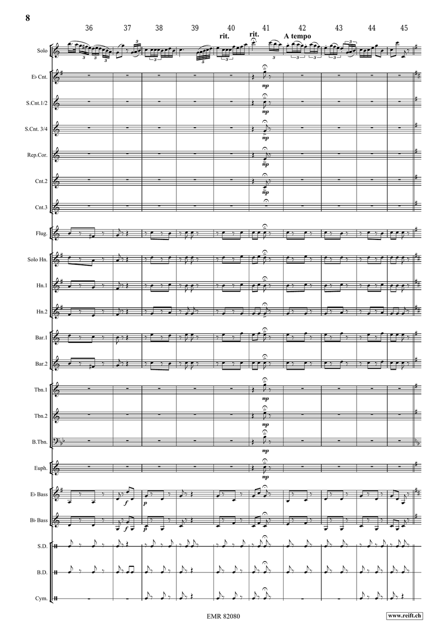 The Volunteer The Volunteer Brass Band scores gallery preview page 8