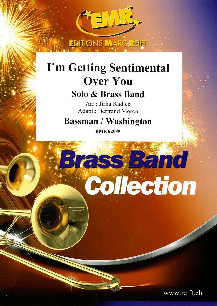I'm Getting Sentimental Over You Brass Band scores gallery preview page 1