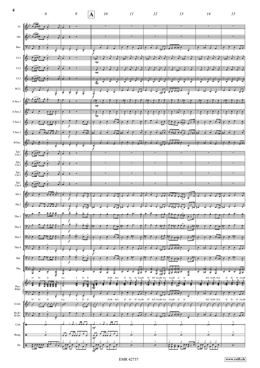 Arlesienne Fantasy Arlesienne Fantasy Concert Band scores gallery preview page 4