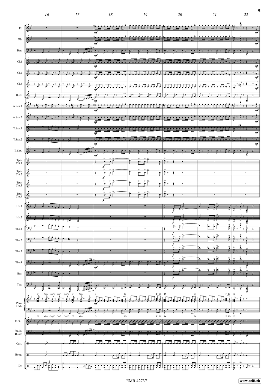 Arlesienne Fantasy Arlesienne Fantasy Concert Band scores gallery preview page 5