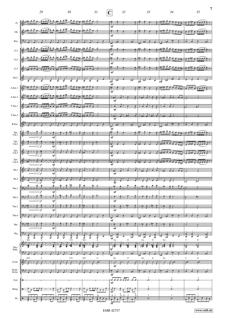 Arlesienne Fantasy Arlesienne Fantasy Concert Band scores gallery preview page 7