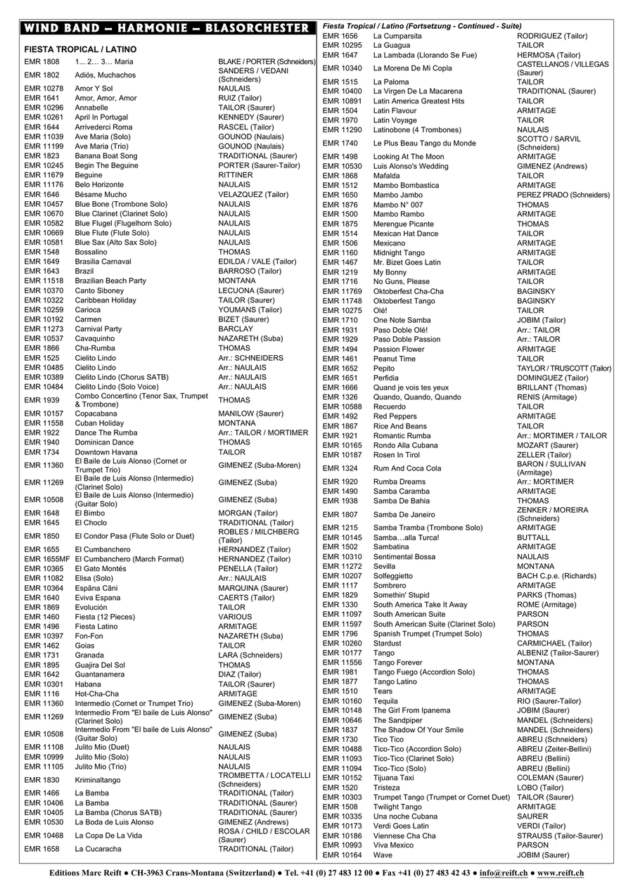 Barcarolle Barcarolle Concert Band scores gallery preview page 7