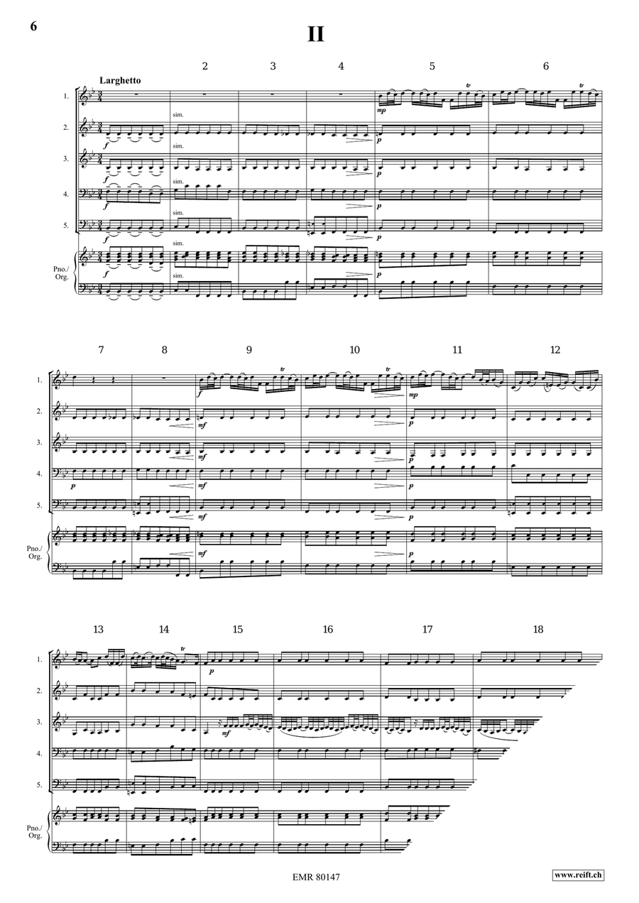 Concerto Concerto Woodwind Quintet scores gallery preview page 4