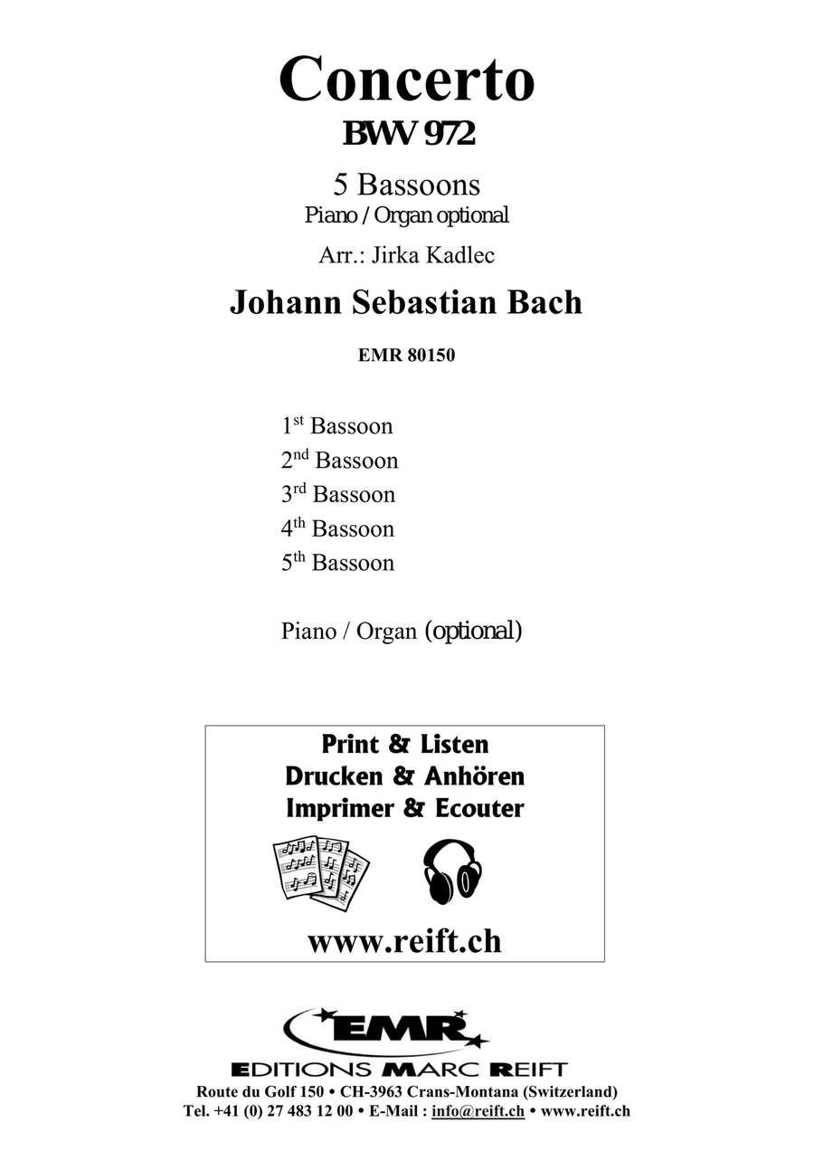 Concerto Concerto Bassoon scores gallery preview page 2