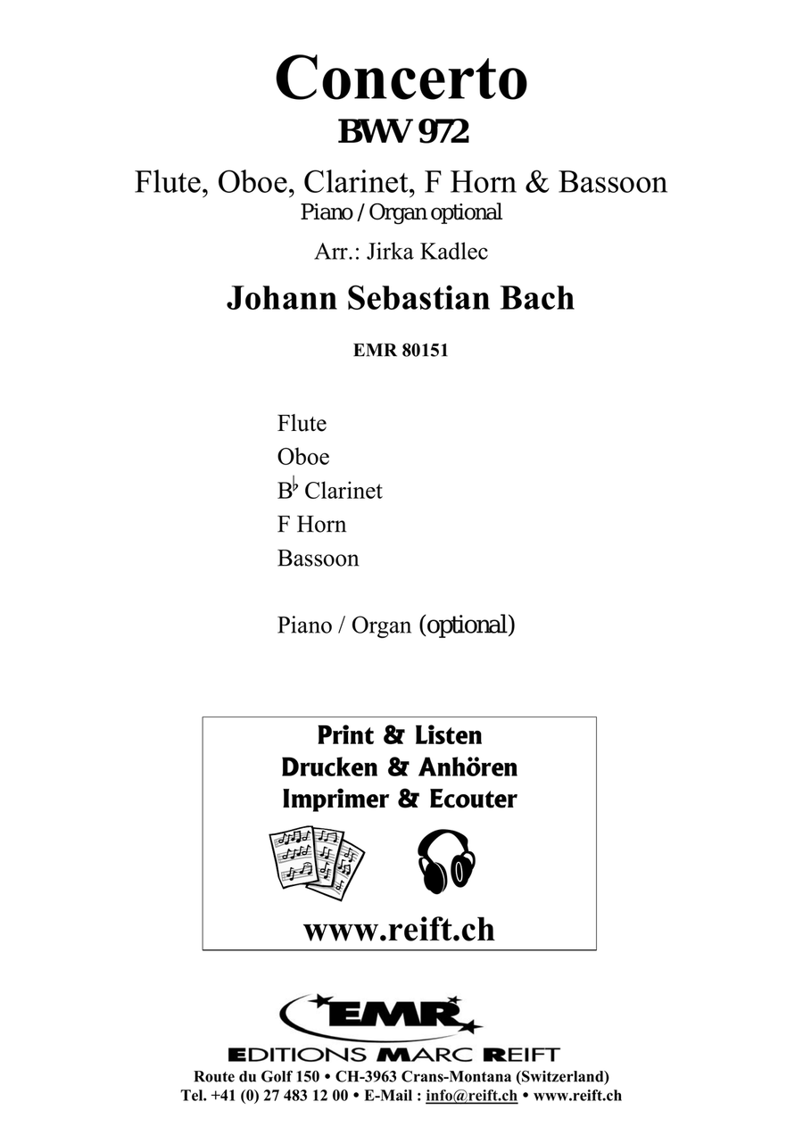 Concerto Concerto Woodwind Quintet scores gallery preview page 2
