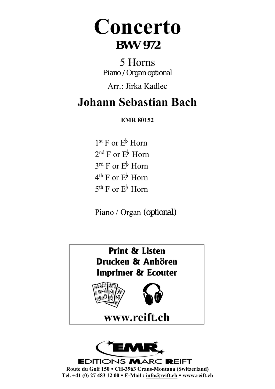 Concerto Concerto Horn scores gallery preview page 2