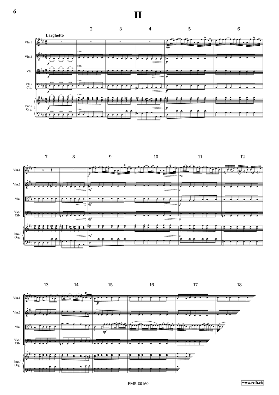 Concerto Concerto String Quartet scores gallery preview page 4
