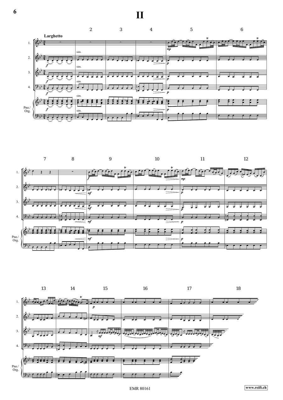 Concerto Concerto Brass Quartet scores gallery preview page 4