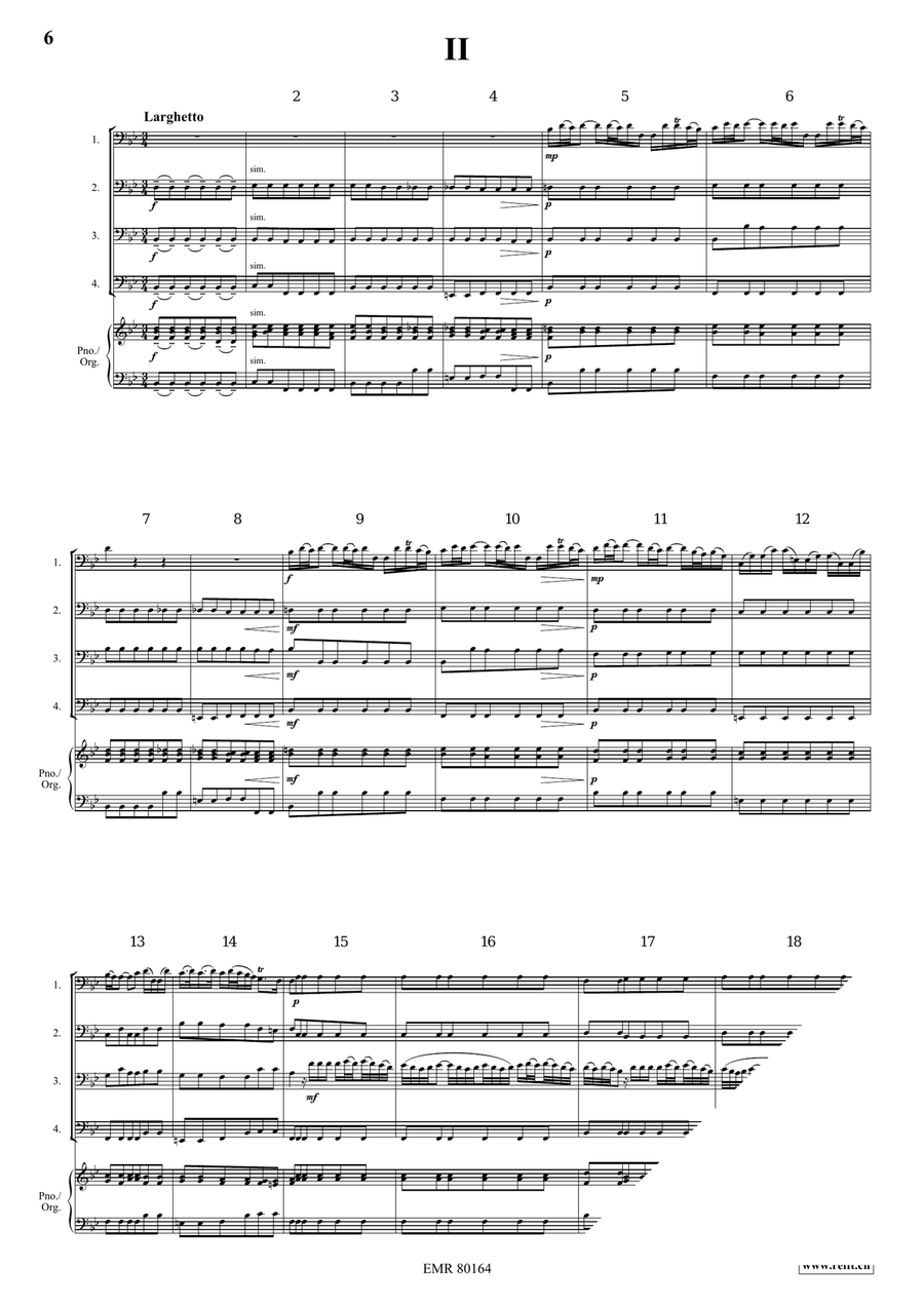 Concerto Concerto Bassoon Quartet scores gallery preview page 4
