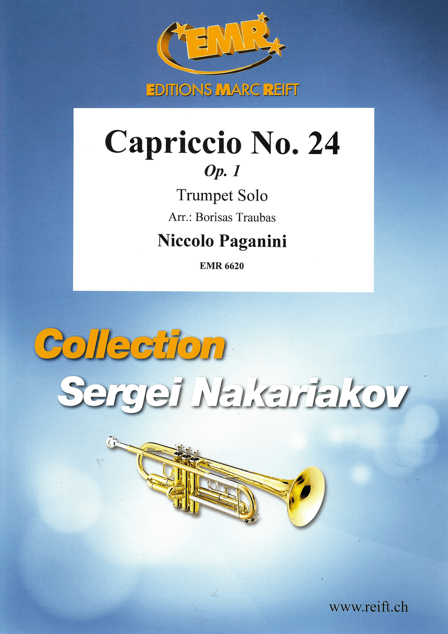 Capriccio No. 24 Capriccio No. 24 Trumpet Solo scores gallery preview page 1