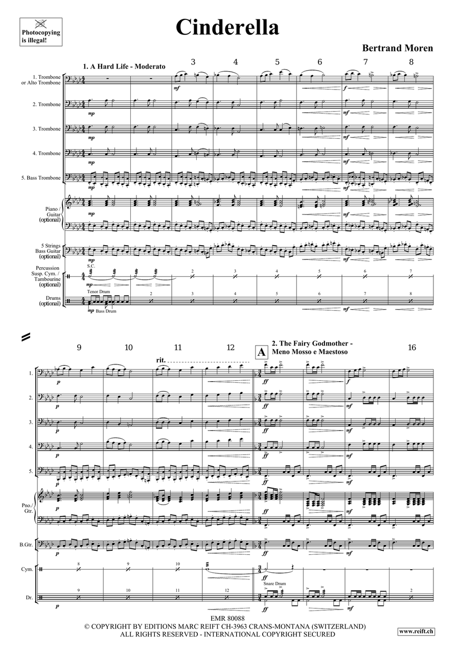 Cinderella Cinderella Trombone scores gallery preview page 4