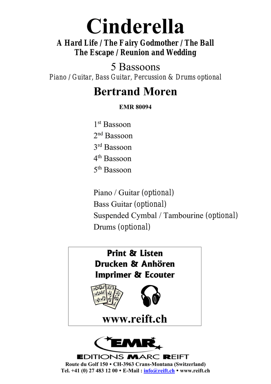 Cinderella Cinderella Bassoon scores gallery preview page 2