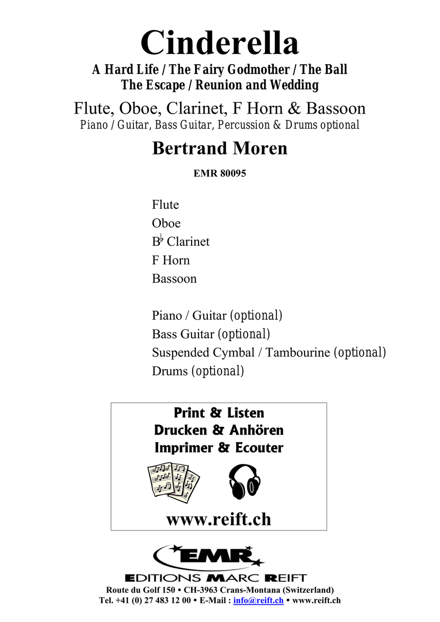 Cinderella Cinderella Woodwind Quintet scores gallery preview page 2