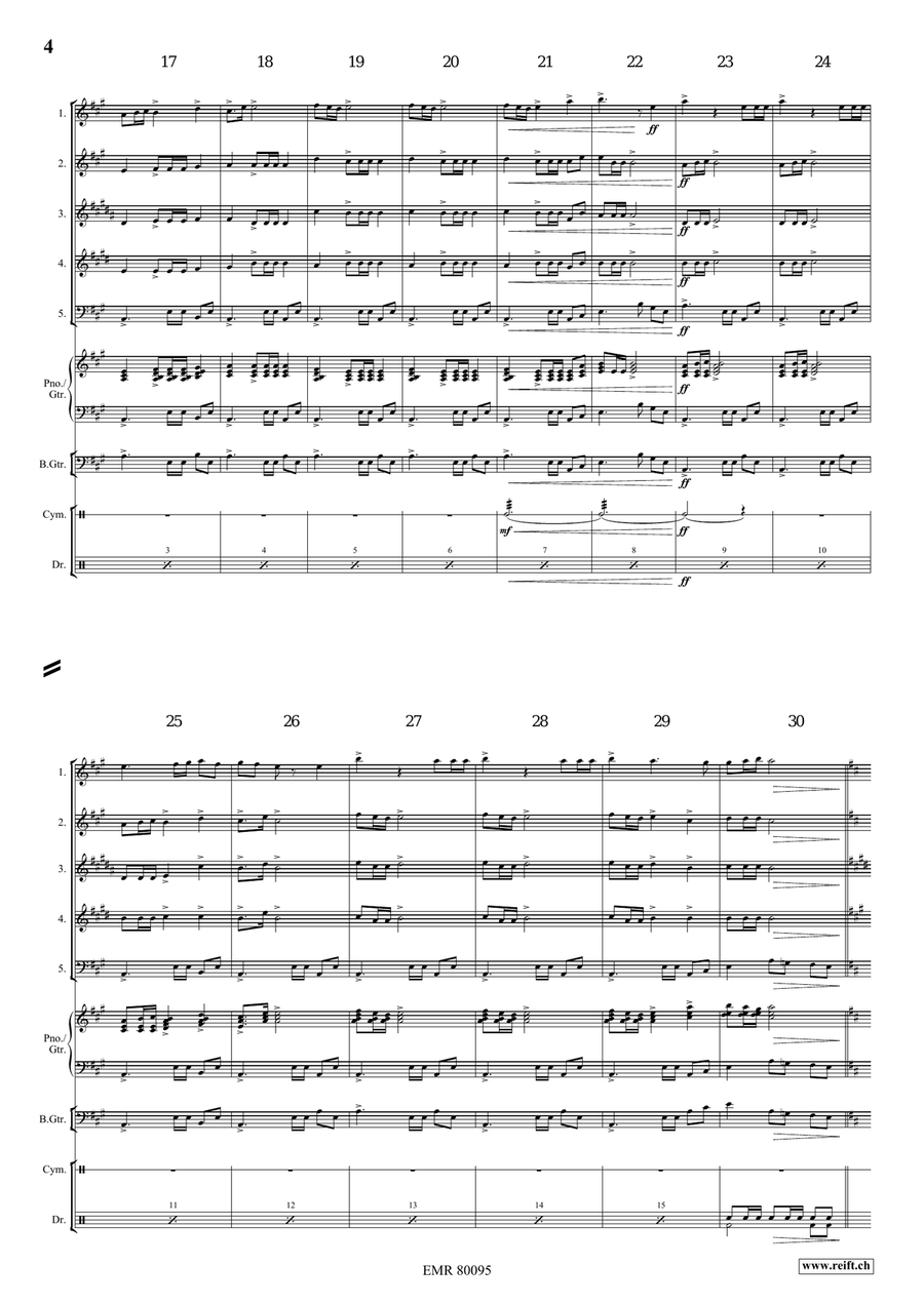 Cinderella Cinderella Woodwind Quintet scores gallery preview page 5