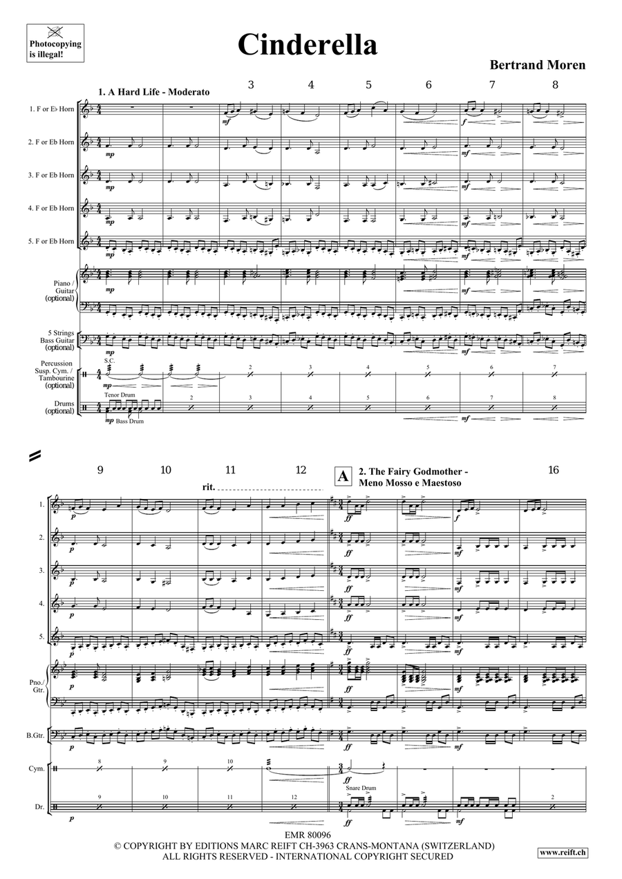 Cinderella Cinderella Horn scores gallery preview page 4