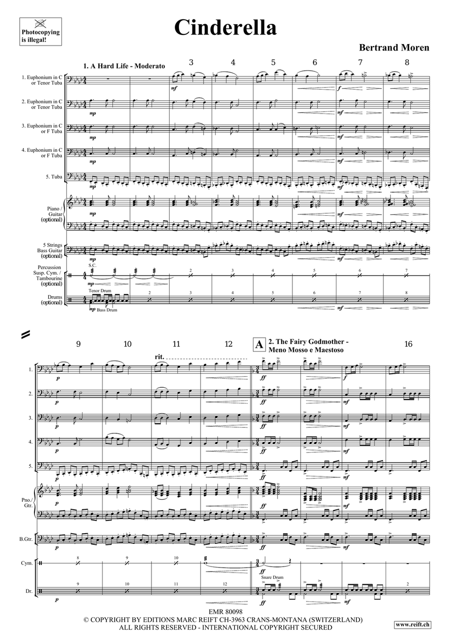 Cinderella Cinderella Tuba scores gallery preview page 4