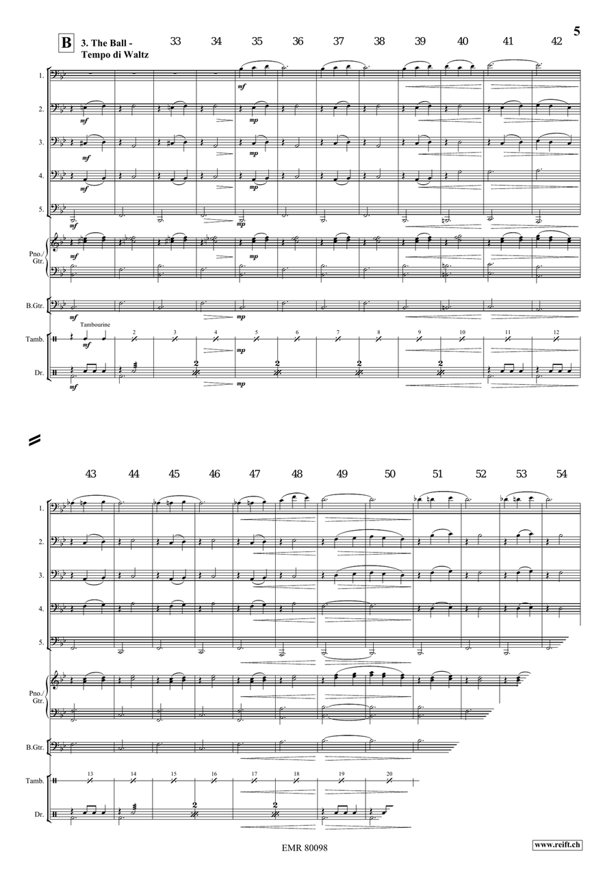 Cinderella Cinderella Tuba scores gallery preview page 6