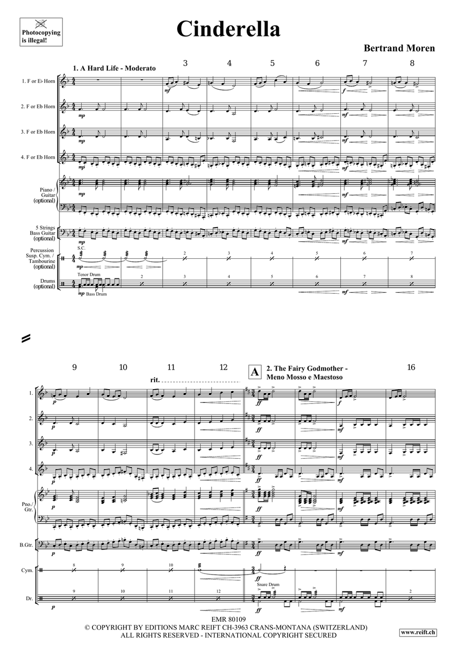 Cinderella Cinderella Horn scores gallery preview page 4