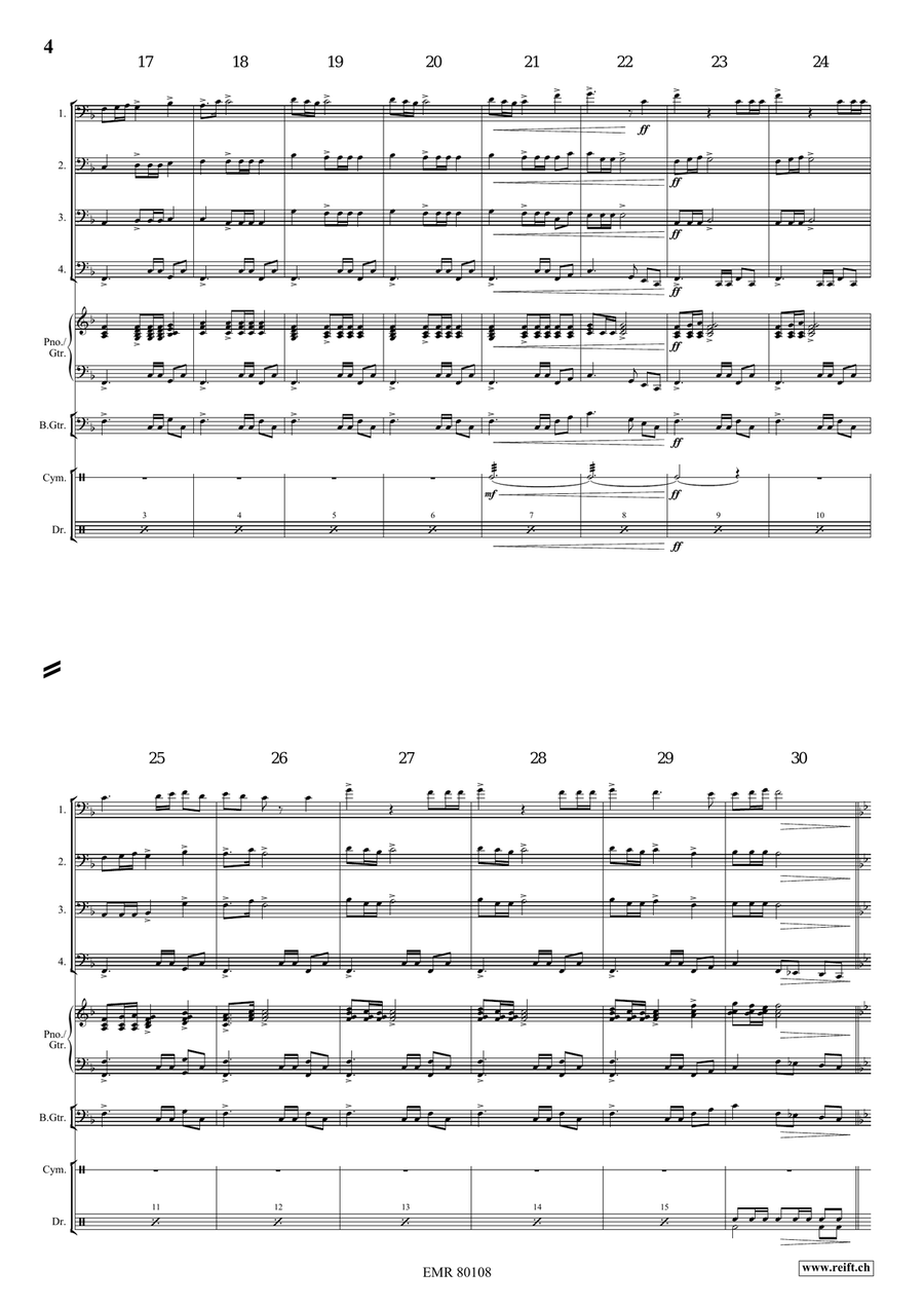 Cinderella Cinderella Bassoon Quartet scores gallery preview page 5