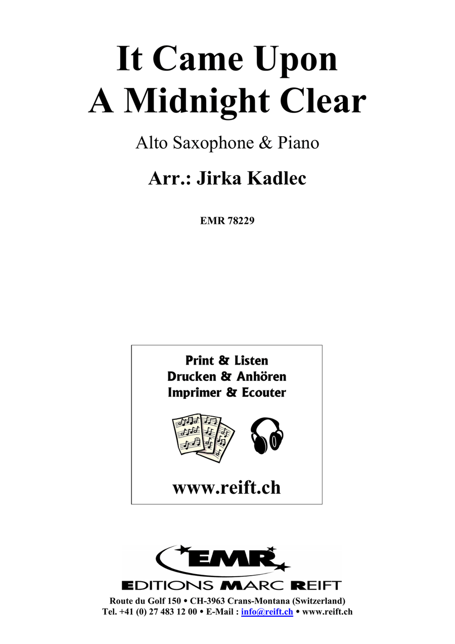 It Came Upon A Midnight Clear Alto Saxophone scores gallery preview page 2