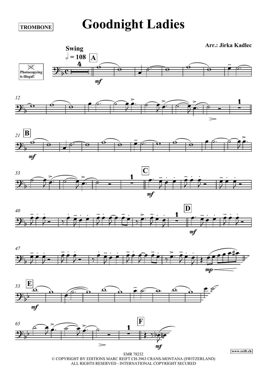 Goodnight Ladies Goodnight Ladies Piano Accompaniment scores gallery preview page 3