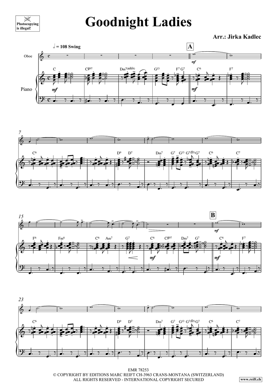 Goodnight Ladies Goodnight Ladies Piano Accompaniment scores gallery preview page 4