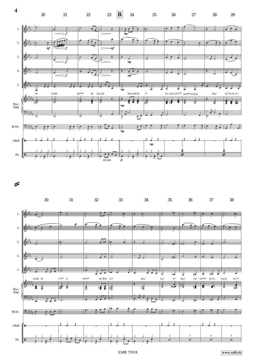 Away In A Manger Away In A Manger Clarinet Quintet scores gallery preview page 4