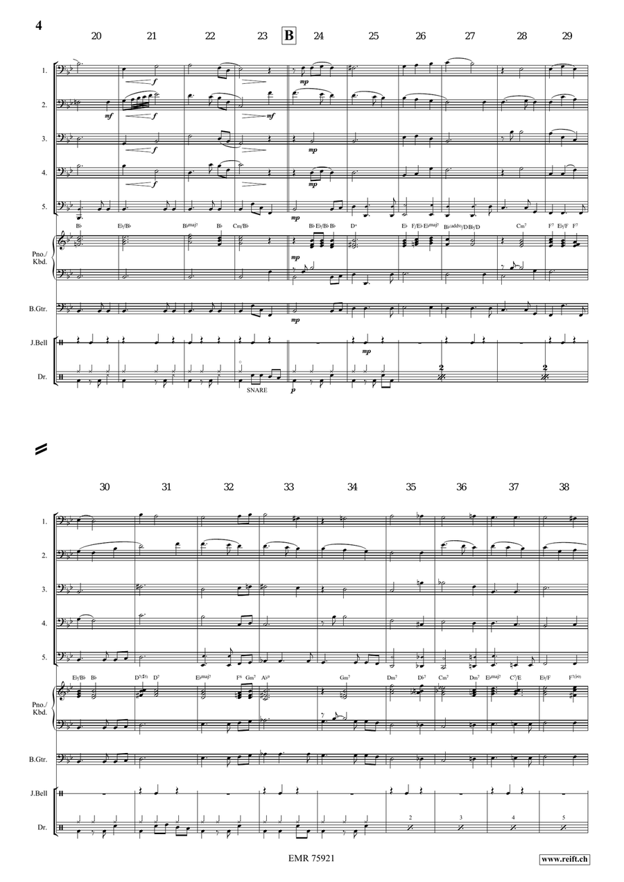 Away In A Manger Away In A Manger Trombone scores gallery preview page 4