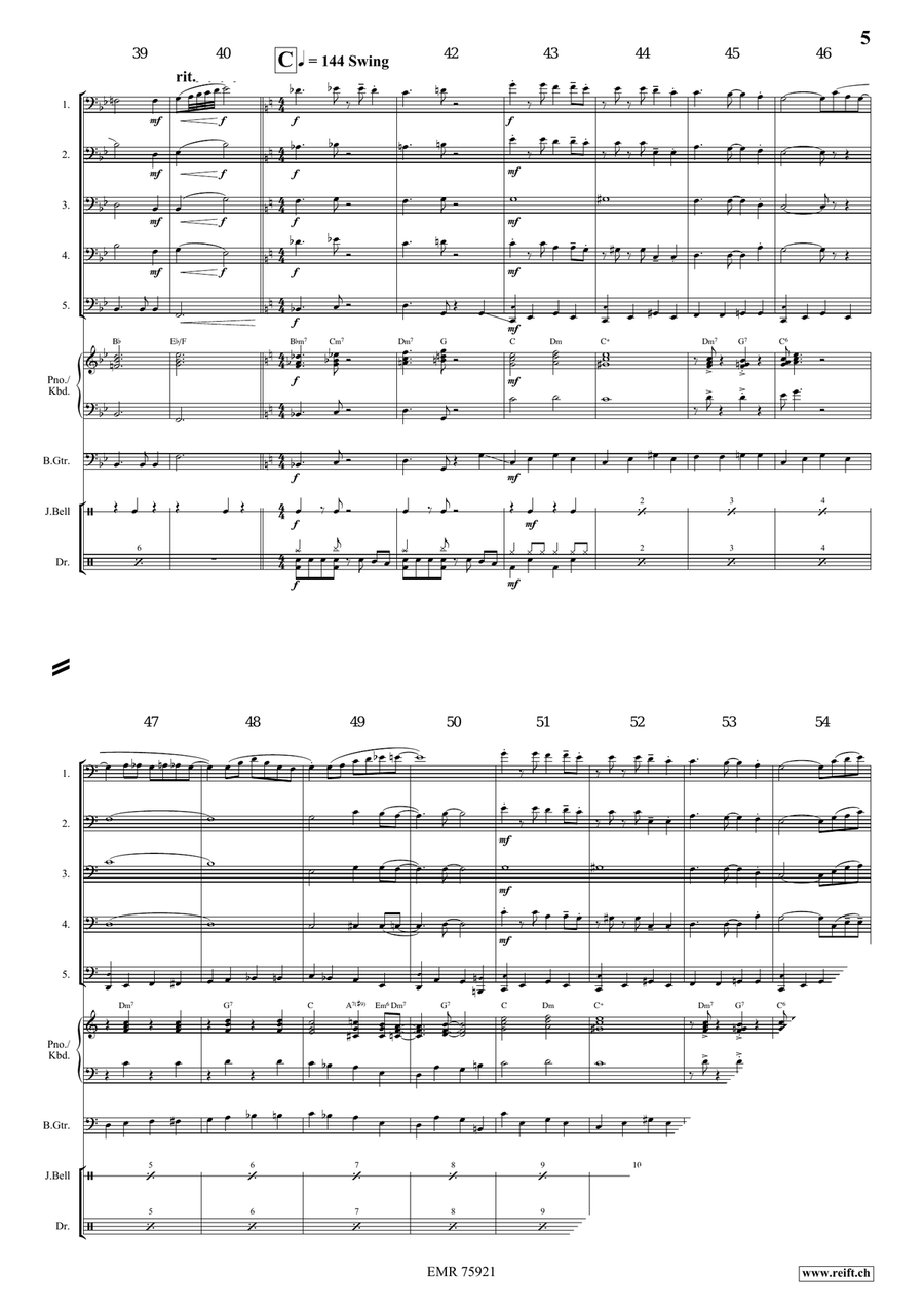 Away In A Manger Away In A Manger Trombone scores gallery preview page 5