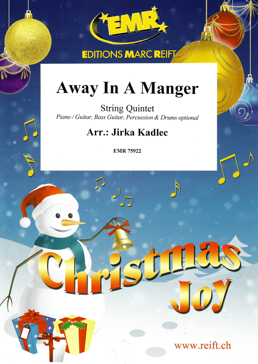 Away In A Manger Away In A Manger String Quintet scores gallery preview page 1