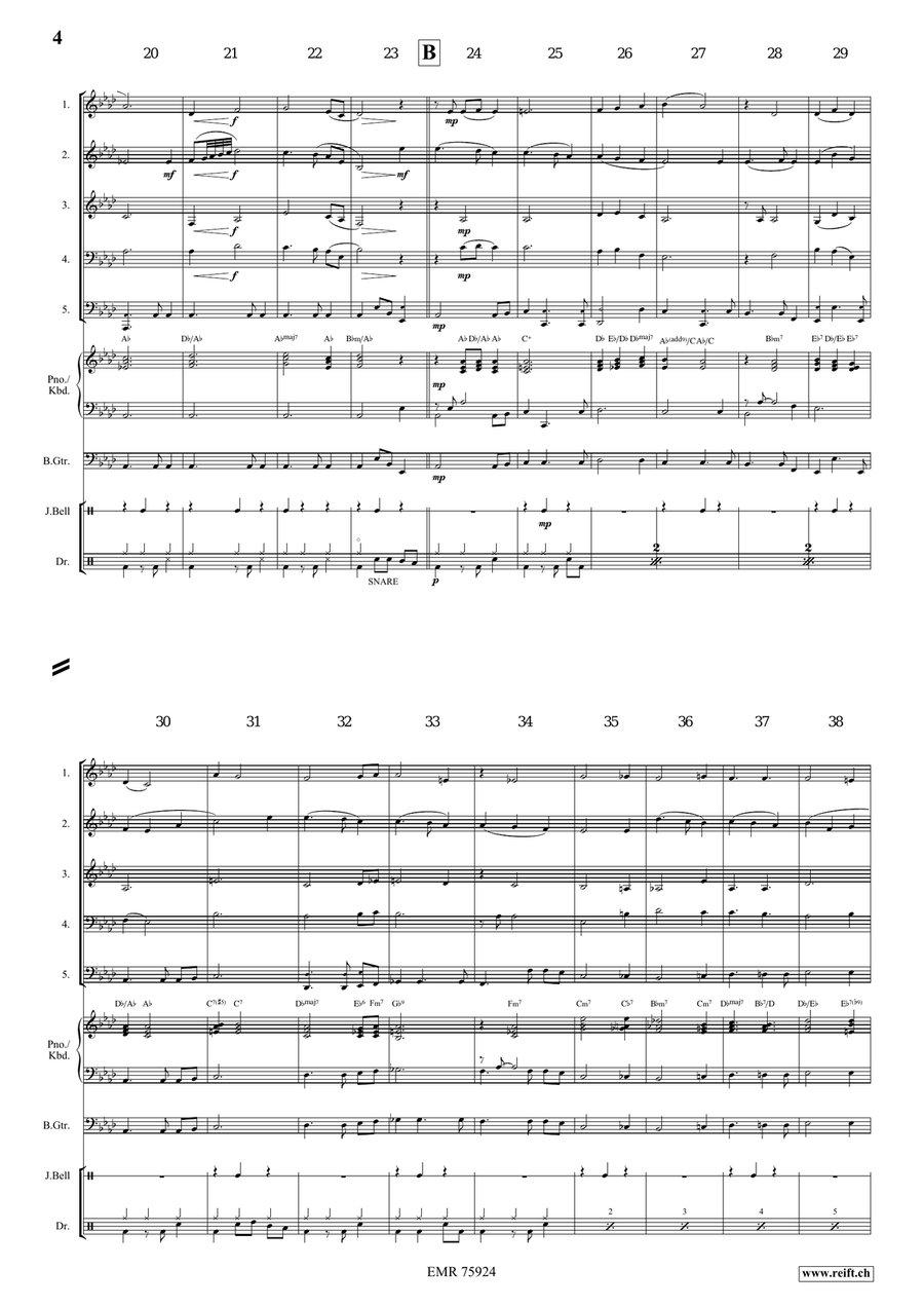 Away In A Manger Away In A Manger Woodwind Quintet scores gallery preview page 4
