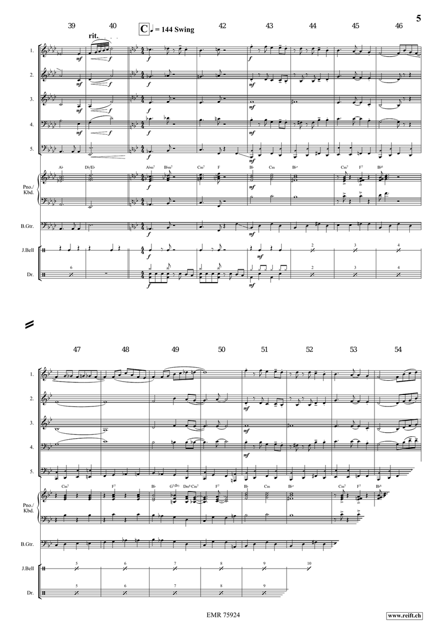 Away In A Manger Away In A Manger Woodwind Quintet scores gallery preview page 5