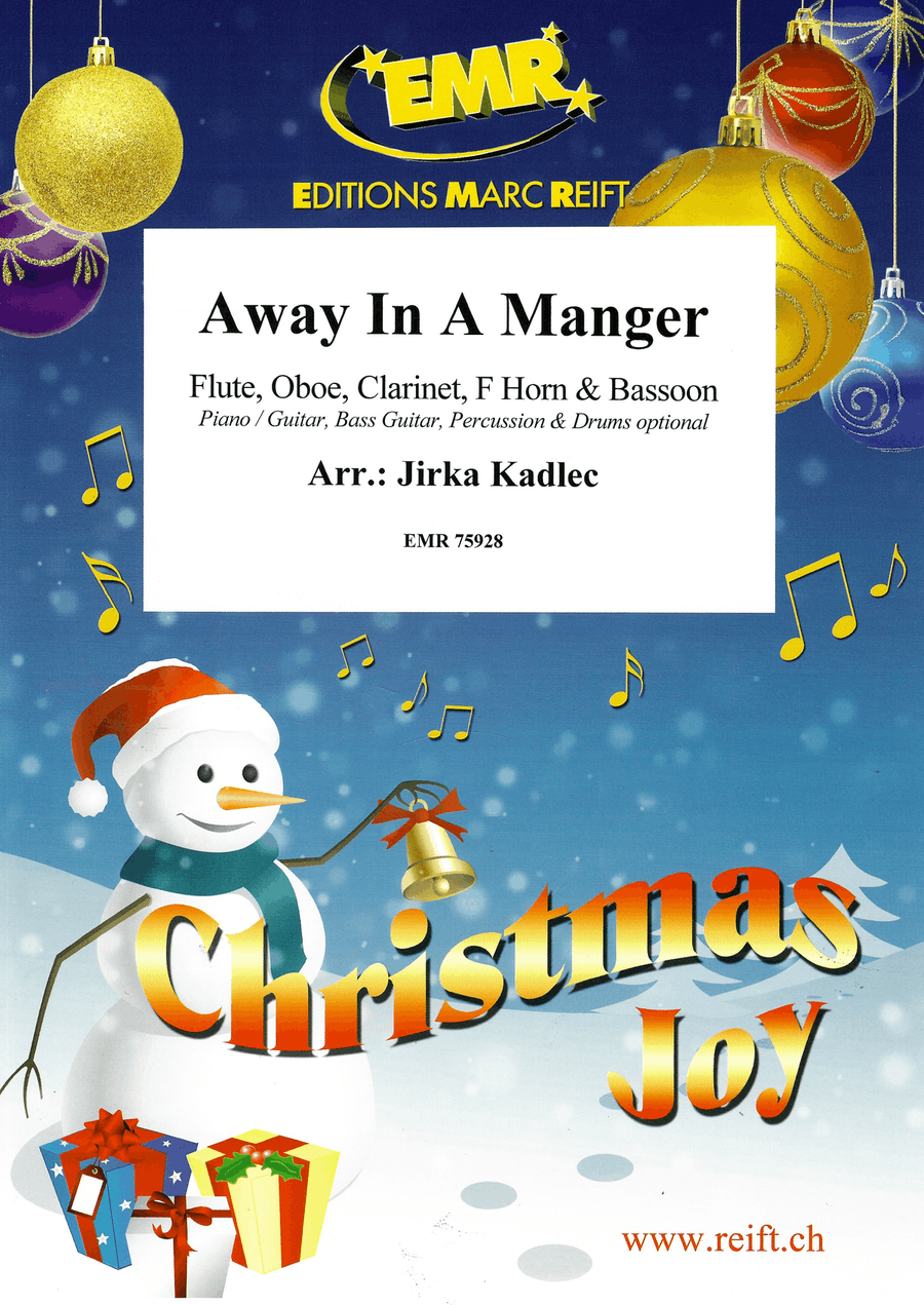 Away In A Manger Away In A Manger Woodwind Quintet scores gallery preview page 1