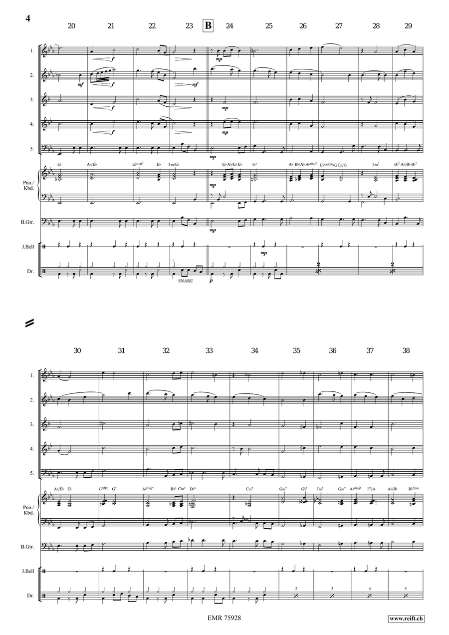 Away In A Manger Away In A Manger Woodwind Quintet scores gallery preview page 4