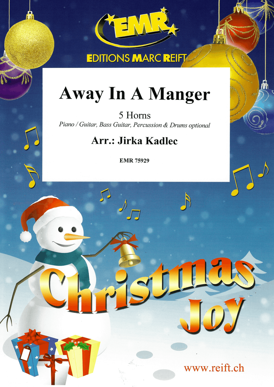 Away In A Manger Away In A Manger Horn scores gallery preview page 1