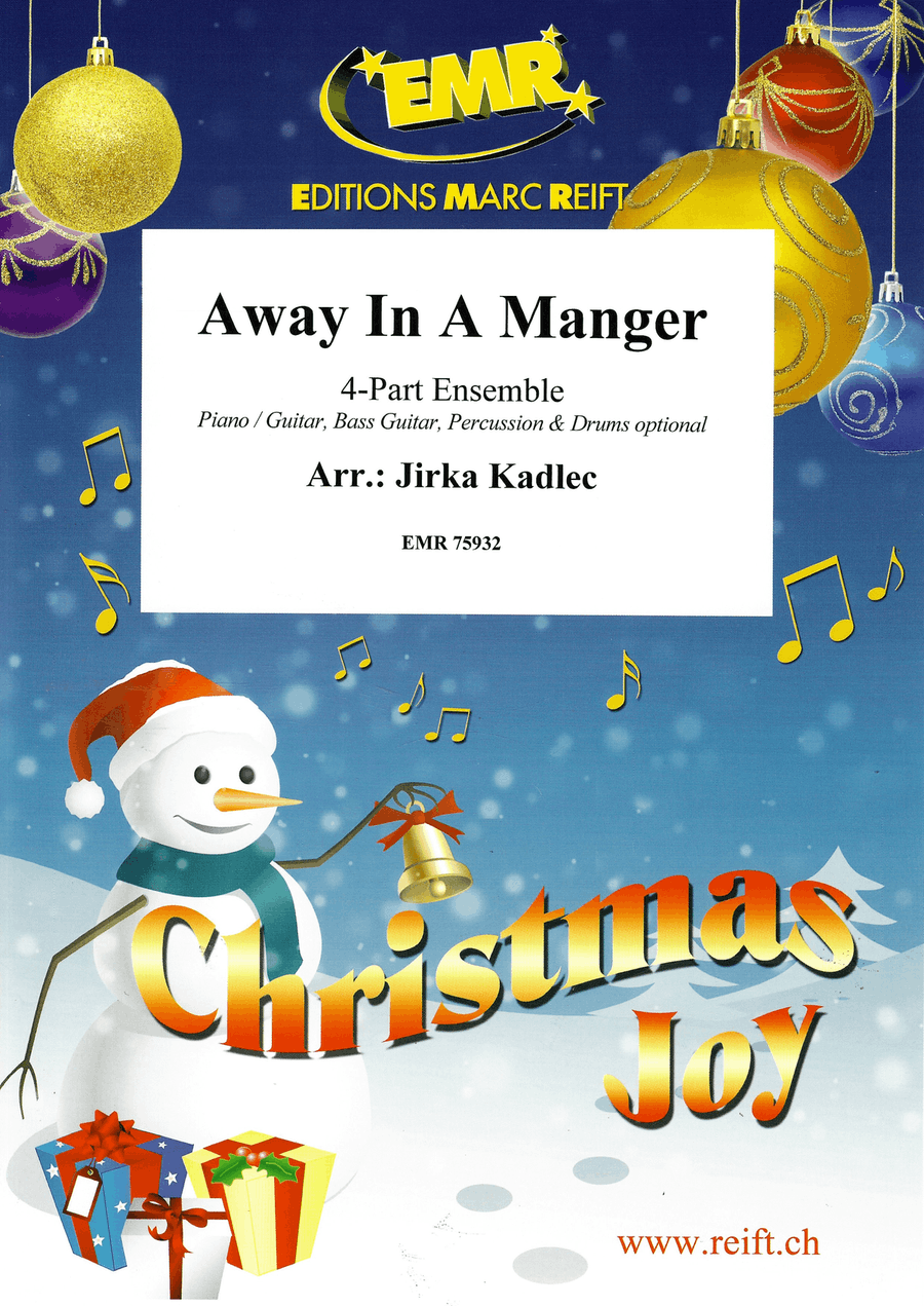 Away In A Manger Away In A Manger Score scores gallery preview page 1