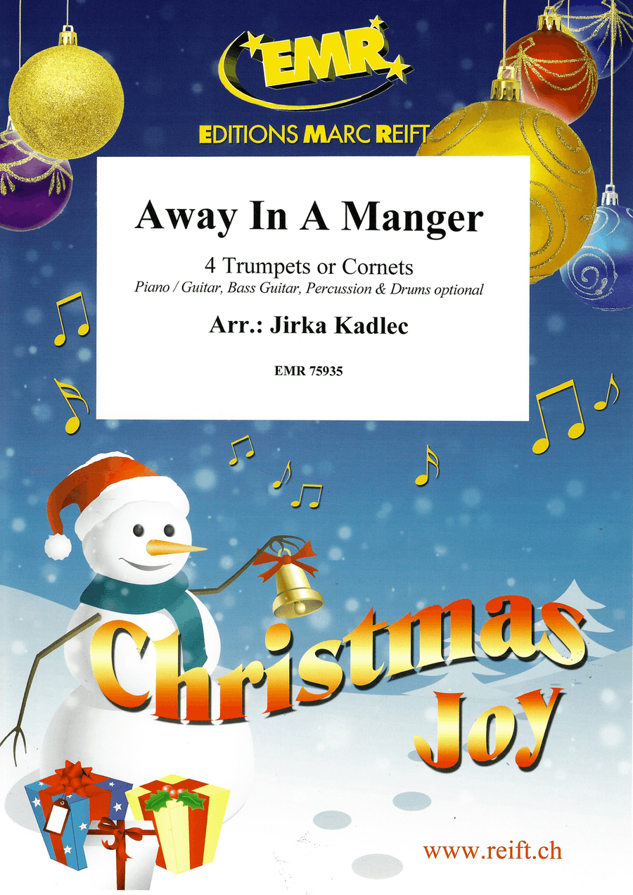 Away In A Manger Away In A Manger Cornet scores gallery preview page 1