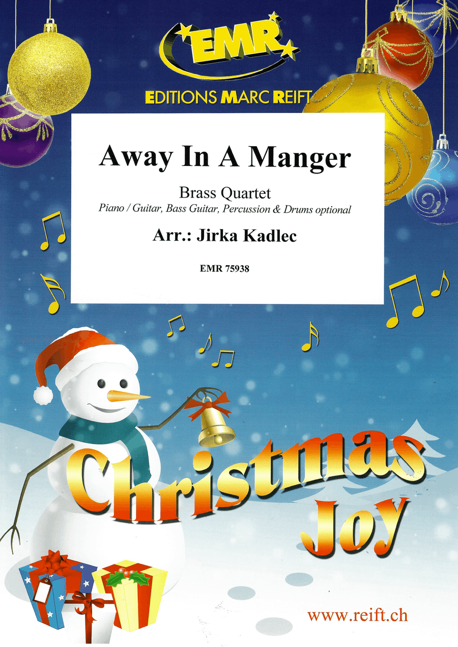 Away In A Manger Away In A Manger Brass Quartet scores gallery preview page 1