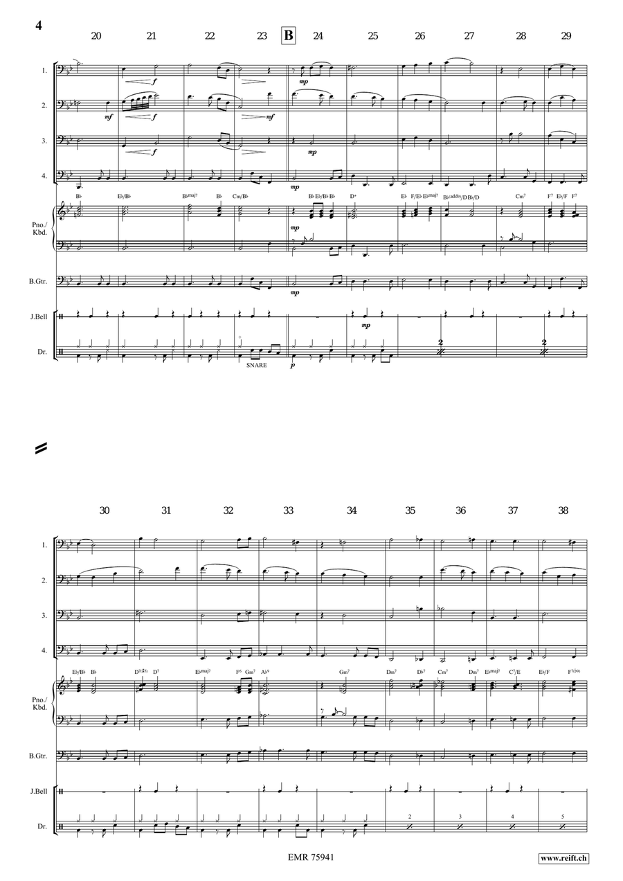 Away In A Manger Away In A Manger Bassoon Quartet scores gallery preview page 4