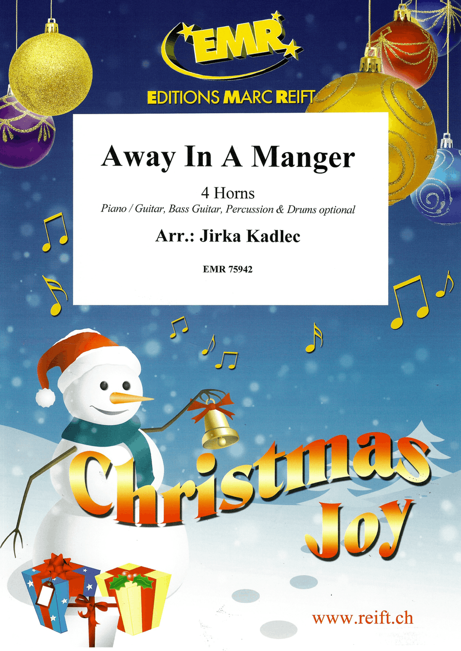 Away In A Manger Away In A Manger Horn scores gallery preview page 1