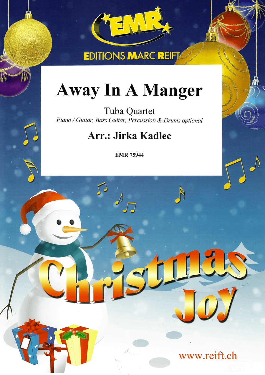 Away In A Manger Away In A Manger Tuba Quartet scores gallery preview page 1
