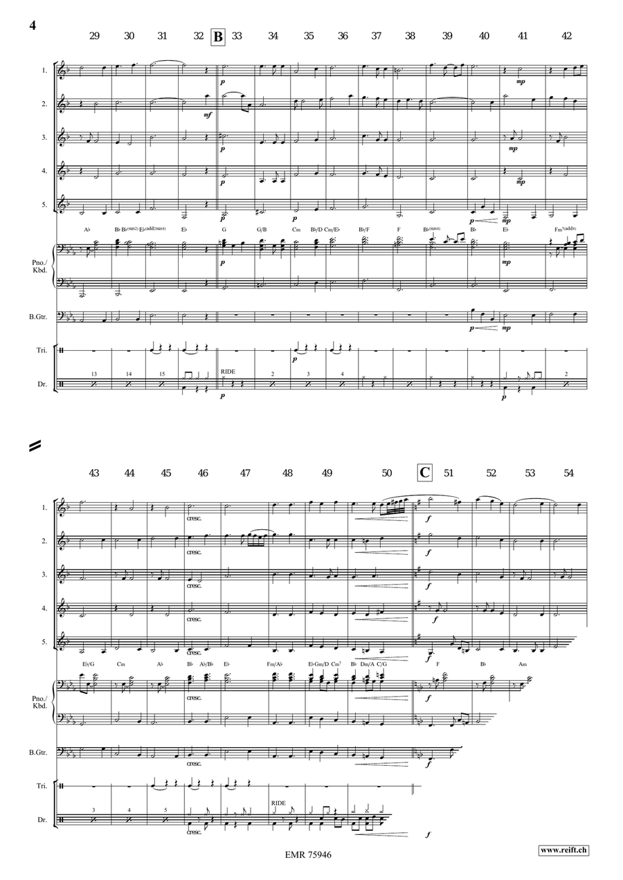 It Came Upon A Midnight Clear Clarinet Quintet scores gallery preview page 4