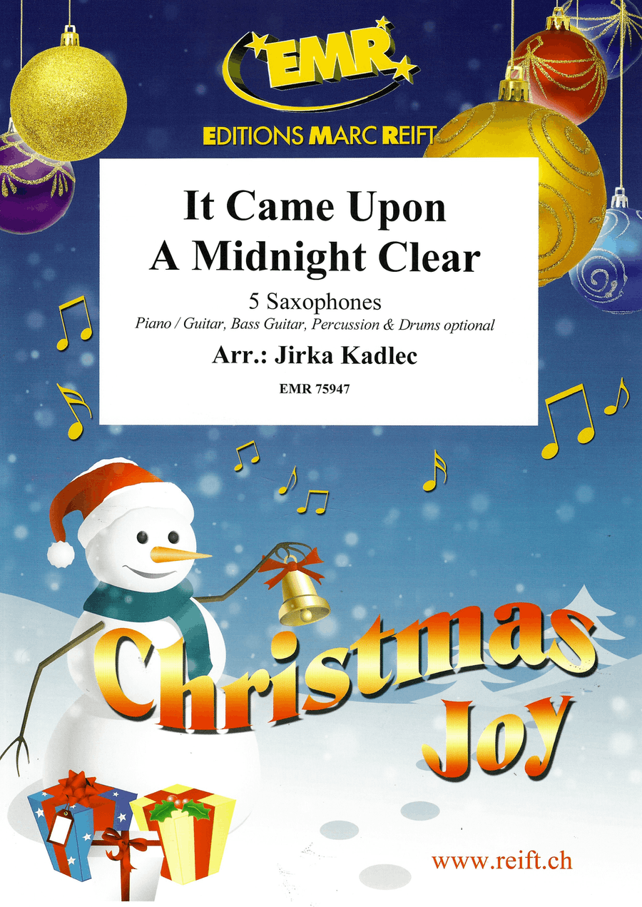 It Came Upon A Midnight Clear Saxophone Quintet scores gallery preview page 1
