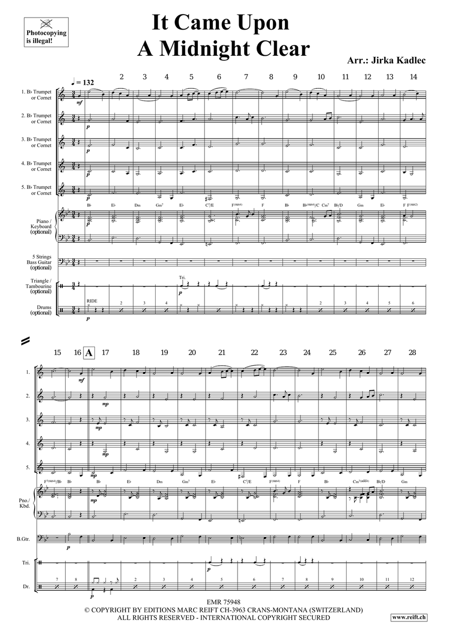 It Came Upon A Midnight Clear Cornet scores gallery preview page 3