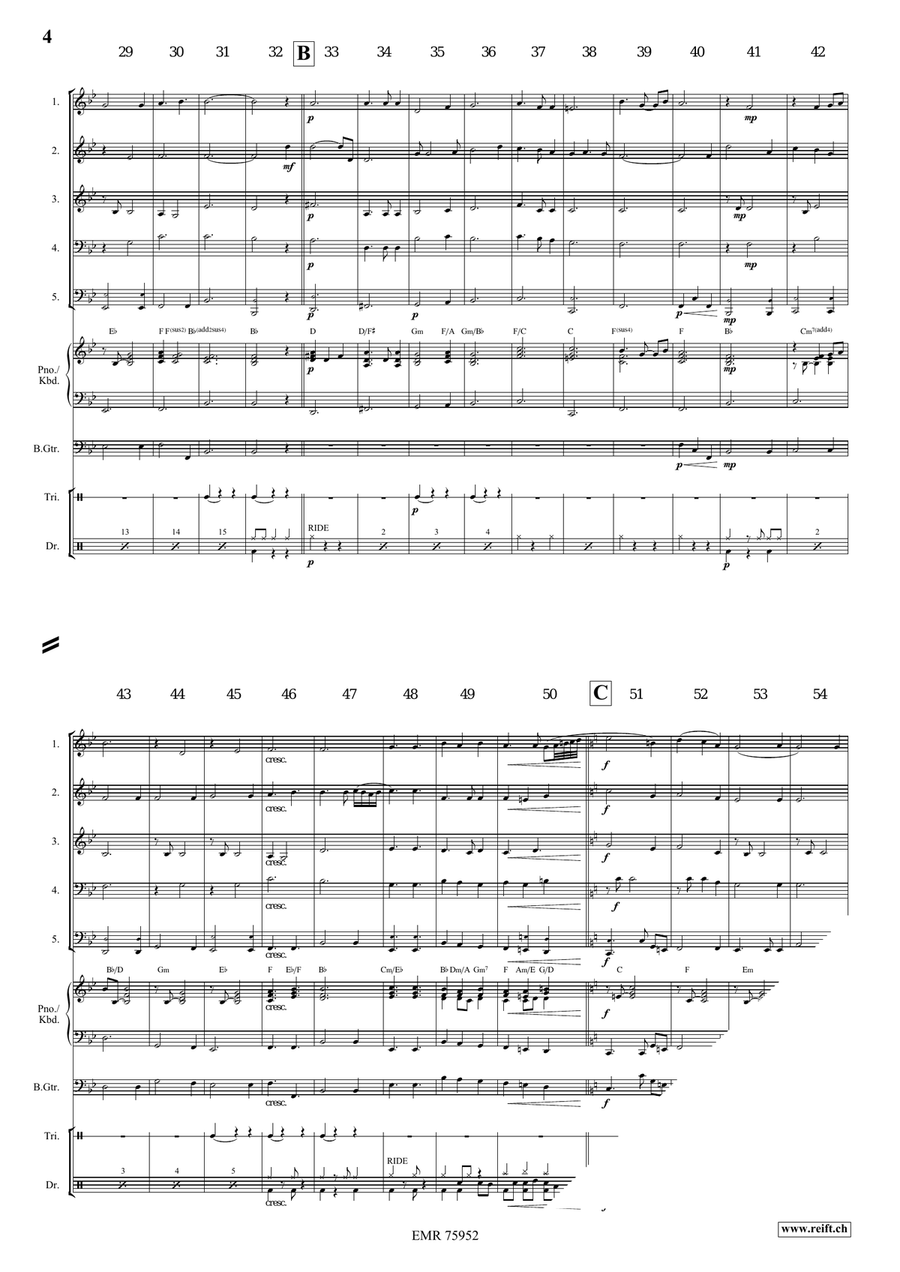 It Came Upon A Midnight Clear Woodwind Quintet scores gallery preview page 4