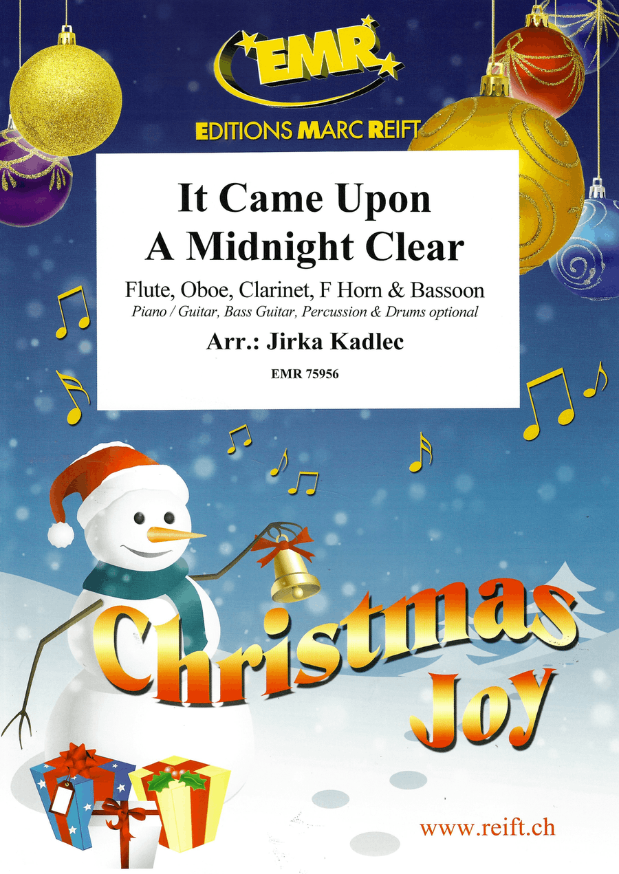 It Came Upon A Midnight Clear Woodwind Quintet scores gallery preview page 1
