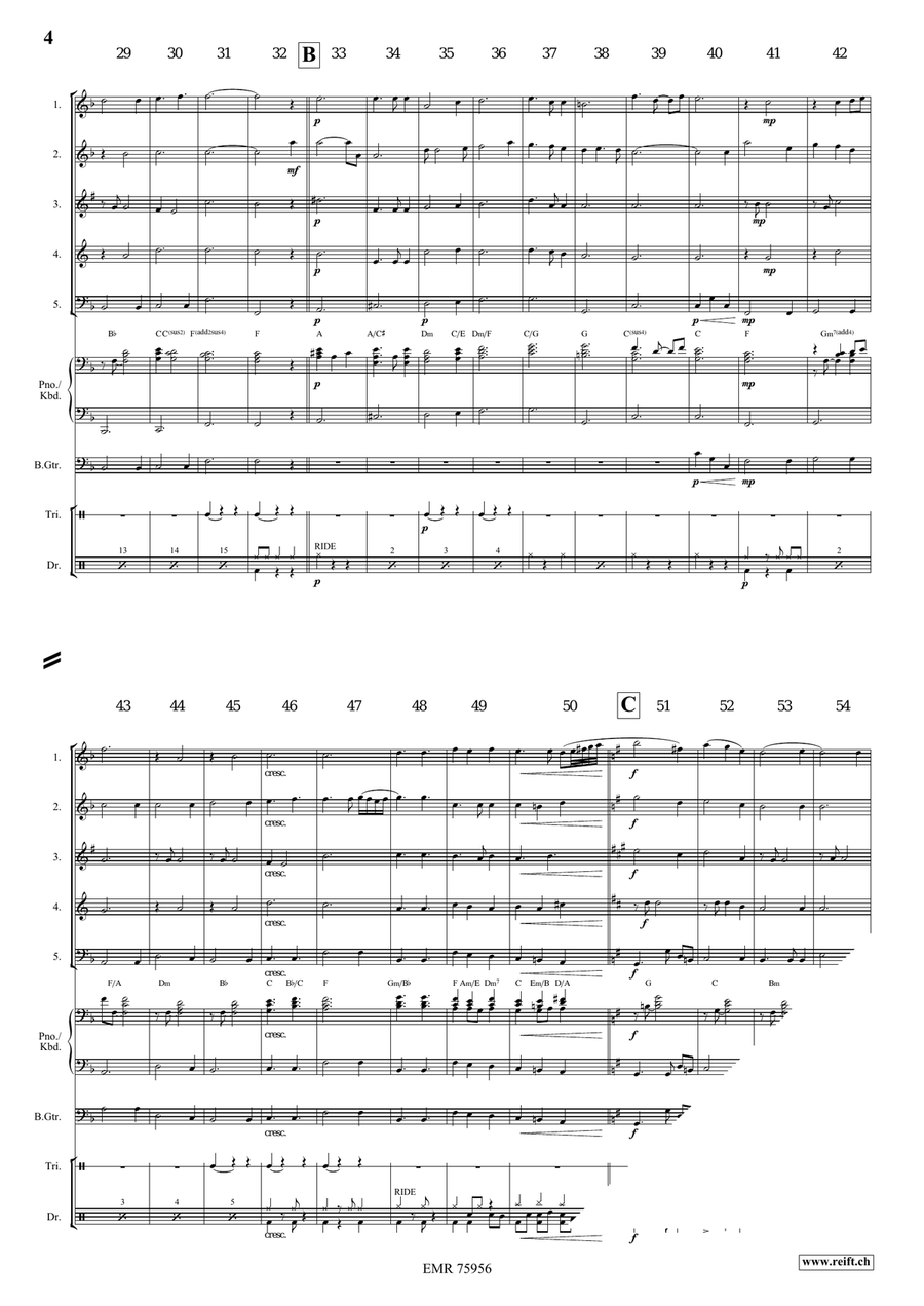 It Came Upon A Midnight Clear Woodwind Quintet scores gallery preview page 4