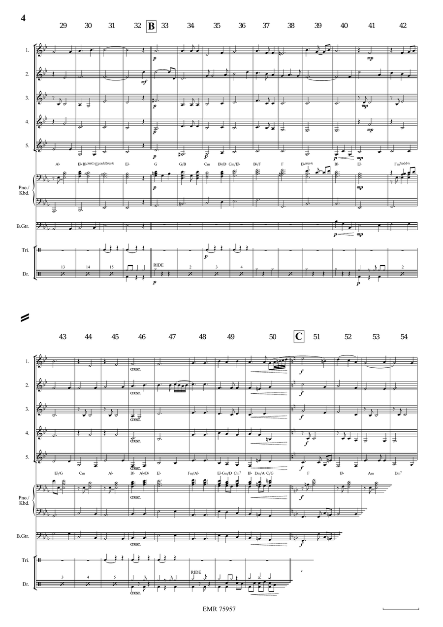 It Came Upon A Midnight Clear Horn scores gallery preview page 4
